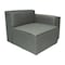 Flash Furniture Bridgetown Luxury Modular Sectional Sofa, Right Side w/Arm Rest, Dark Gray IS-IT2231-RC-DKGRY-GG - alternate 8